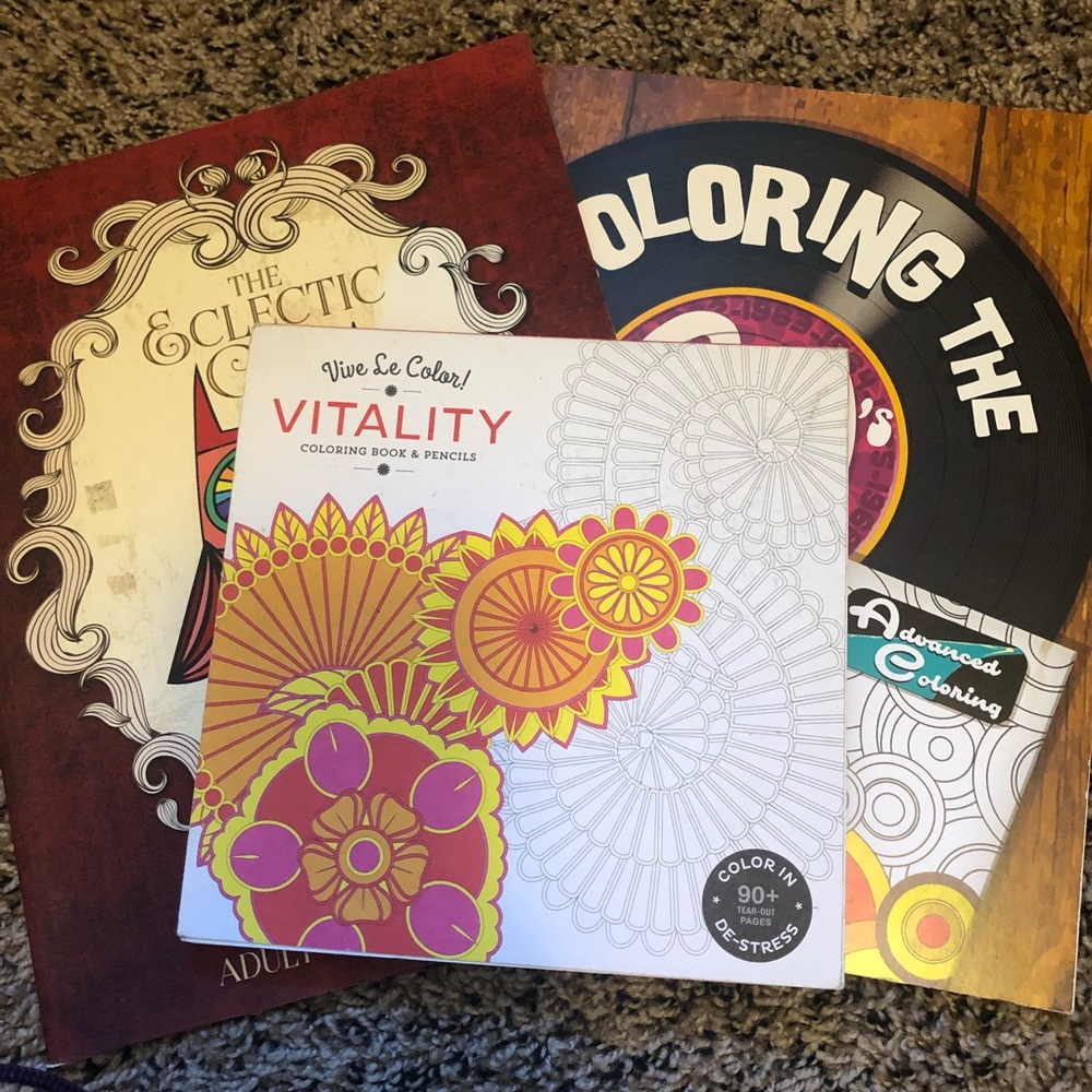 Coloring Book Bundle of 3
